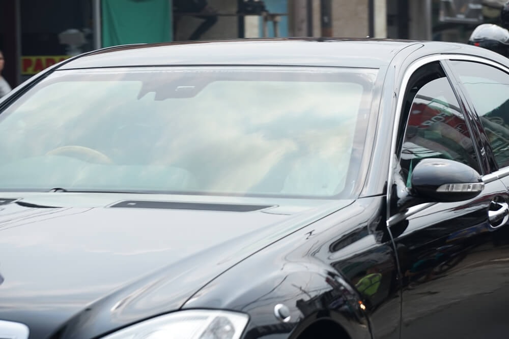 Voiture banalisée de la BAC.