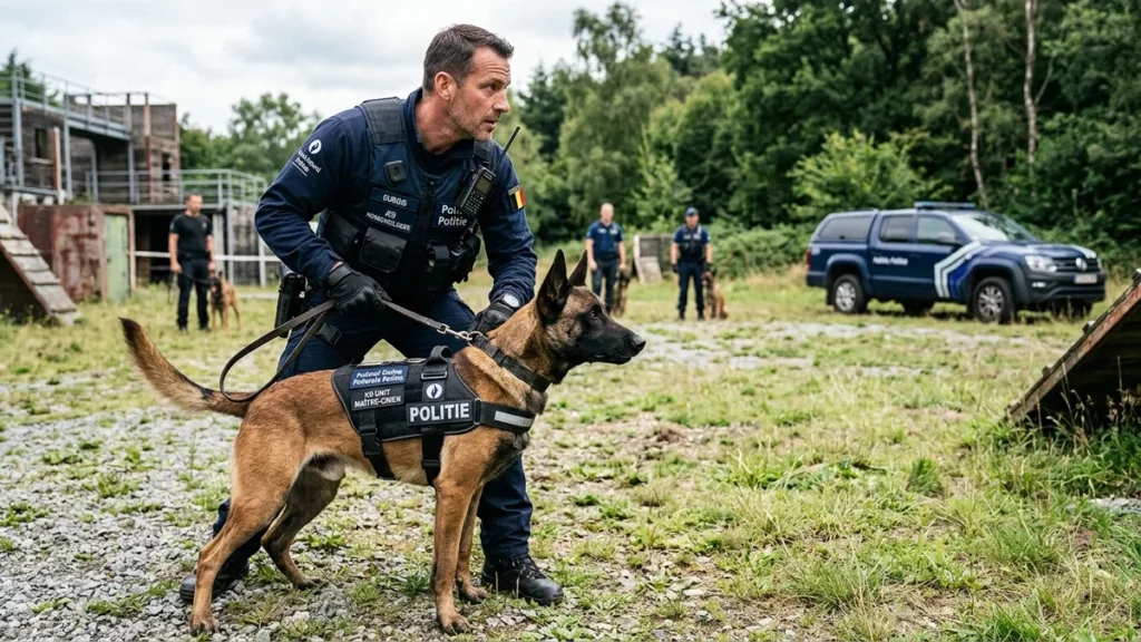 Hondengeleider bij de politie in België : K9-specialiteit, selectie en taken